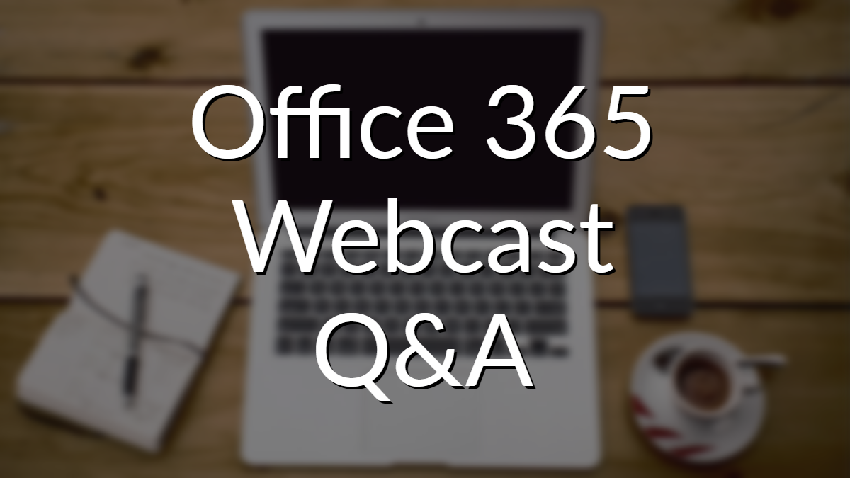Office 365 Security: Q&A