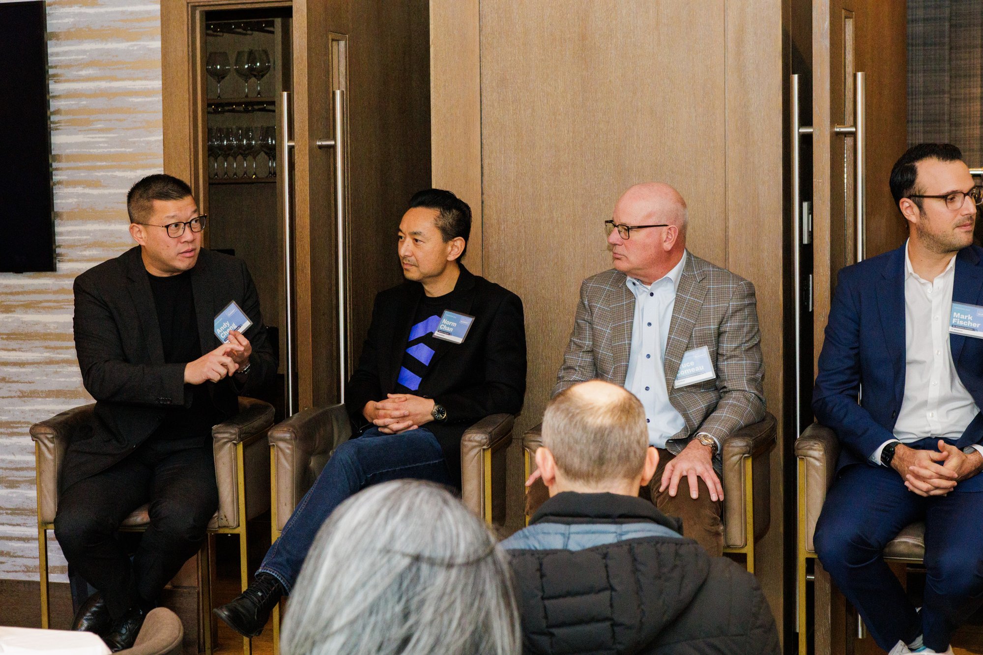 IT Weapons and Fortinet speakers at a Digital Cybersecurity Summit panel in Vancouver