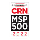 CRN MSP Top 500 Badge for 2022