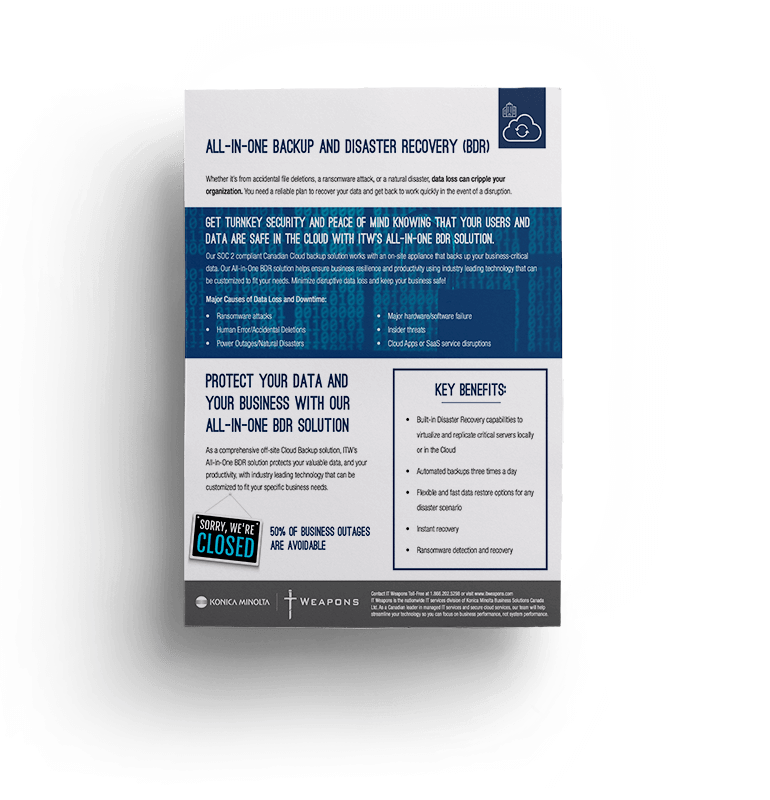 All-In-One Backup & Disaster Recovery